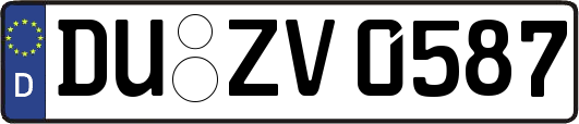 DU-ZV0587