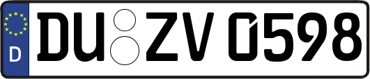 DU-ZV0598