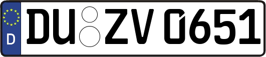 DU-ZV0651