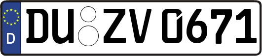 DU-ZV0671