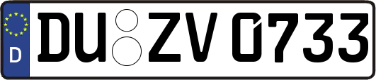 DU-ZV0733