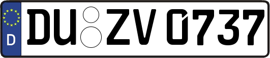 DU-ZV0737