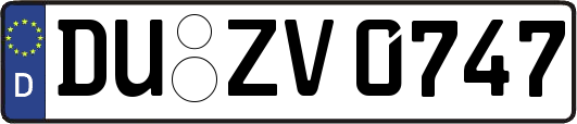 DU-ZV0747