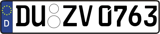 DU-ZV0763