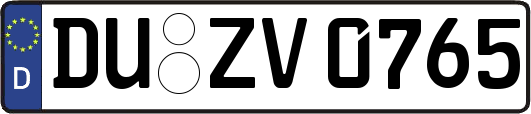 DU-ZV0765