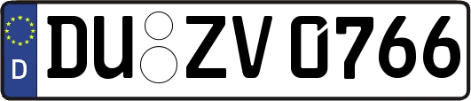 DU-ZV0766