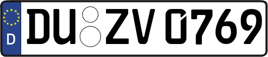 DU-ZV0769