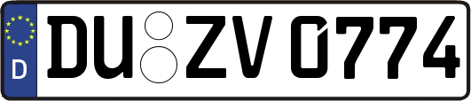 DU-ZV0774