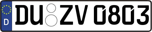 DU-ZV0803