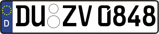DU-ZV0848