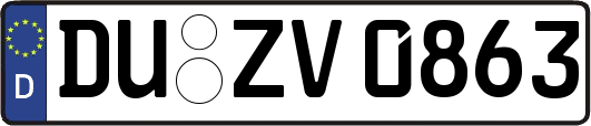 DU-ZV0863
