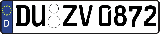 DU-ZV0872