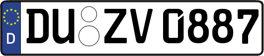 DU-ZV0887