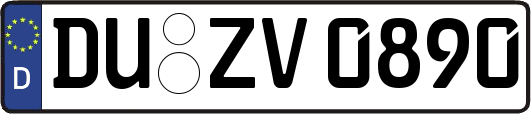 DU-ZV0890