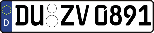 DU-ZV0891