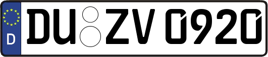 DU-ZV0920