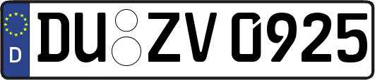 DU-ZV0925