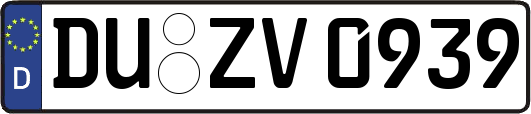 DU-ZV0939