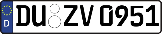 DU-ZV0951