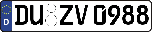 DU-ZV0988