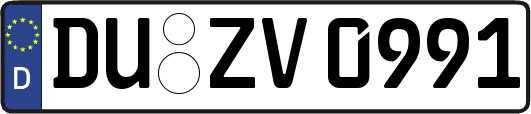 DU-ZV0991