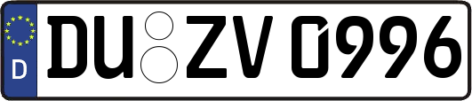 DU-ZV0996