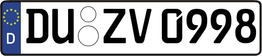 DU-ZV0998