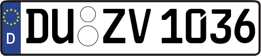 DU-ZV1036