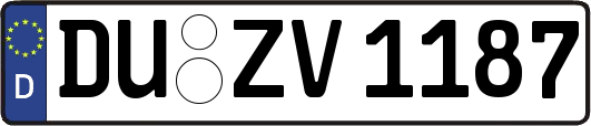 DU-ZV1187