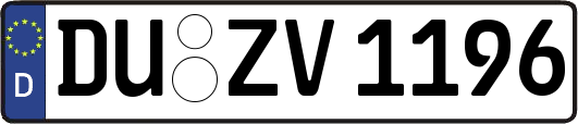 DU-ZV1196