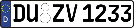 DU-ZV1233