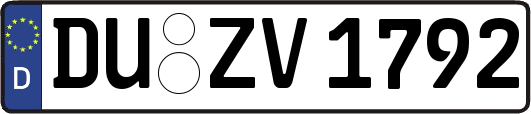 DU-ZV1792