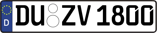 DU-ZV1800