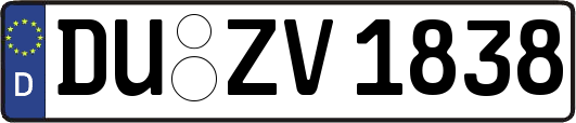 DU-ZV1838