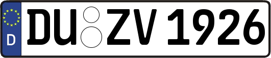 DU-ZV1926