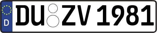 DU-ZV1981