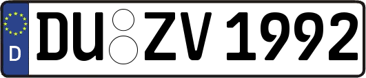 DU-ZV1992