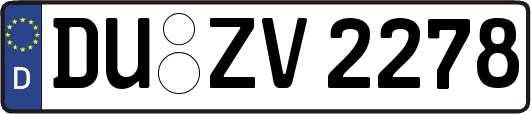 DU-ZV2278