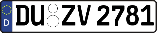 DU-ZV2781