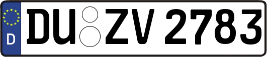 DU-ZV2783