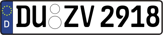 DU-ZV2918