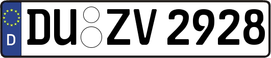 DU-ZV2928