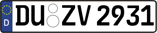 DU-ZV2931