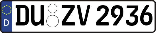 DU-ZV2936