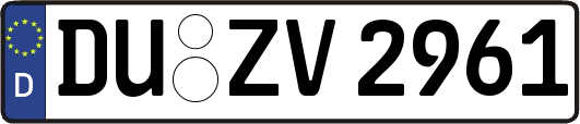 DU-ZV2961