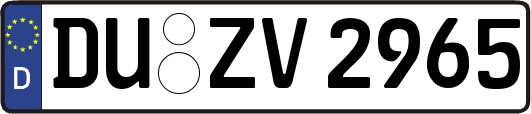 DU-ZV2965