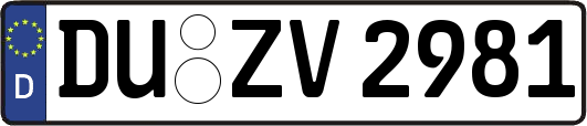 DU-ZV2981