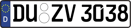 DU-ZV3038