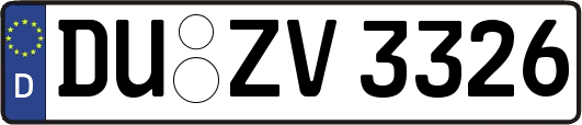 DU-ZV3326