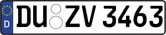 DU-ZV3463